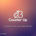 Counter Up - Adobe Muse Widget