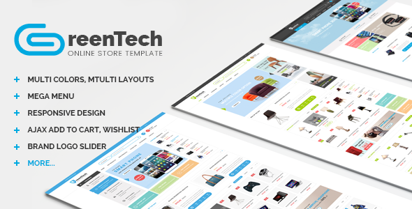GreenTech v1.2 - Shopping Responsive WooCommerce Theme