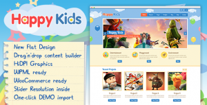 Happy Kids v3.4.7 - Children WordPress Theme