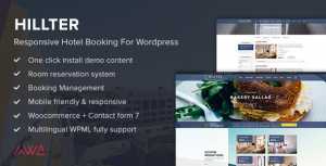 Hillter v1.13.6 - Responsive Hotel Booking for WordPress