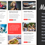 Magtastico v1.4.1 - Responsive Masonry Blog WordPress Theme