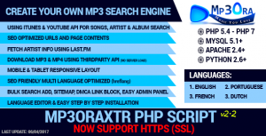 Mp3OraXtr - PHP Mp3 Search Engine