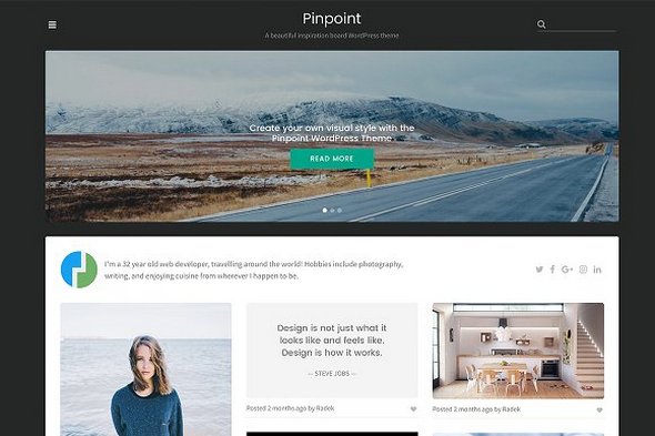 Pinpoint v1.0.0 - WordPress Theme