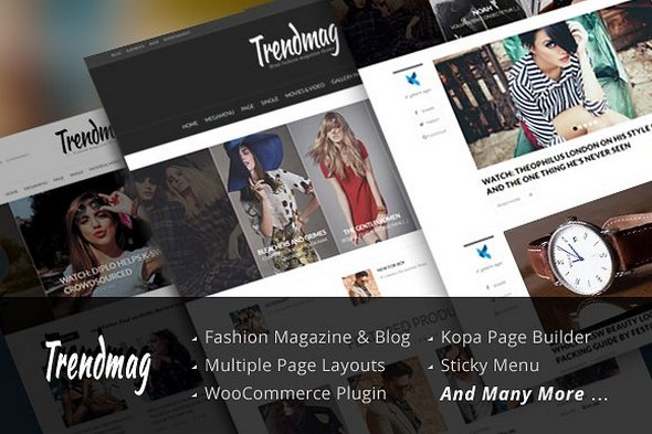 Trend Mag v2.0.4 - Modern Magazine WordPress Theme