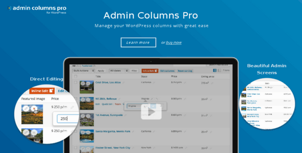 Admin Columns Pro v4.0.7 - Kelola kolom di WordPress 