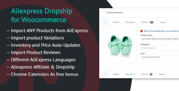 Aliexpress Dropship untuk WooCommerce v1.1.6 