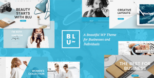 Blu v1.4 - A Beautiful Theme for Businesses and Individuals