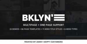 Brooklyn v4.3 - Responsive Multi-Purpose WordPress Theme