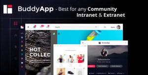 BuddyApp v1.5.1 – Mobile First Community WordPress Theme