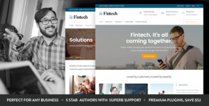 Fintech v1.4.0 - Startup WordPress Theme