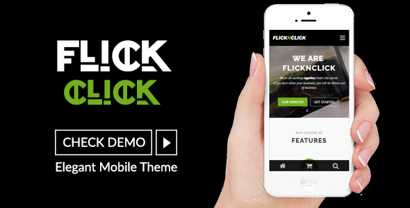 Flicknclick v1.0 - Responsive Mobile/Smartphone Theme