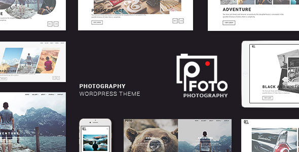 Foto v1.5 - Photography WordPress Themes for Photographers