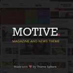 Motive v1.2.6 - Magazine News WordPress Theme