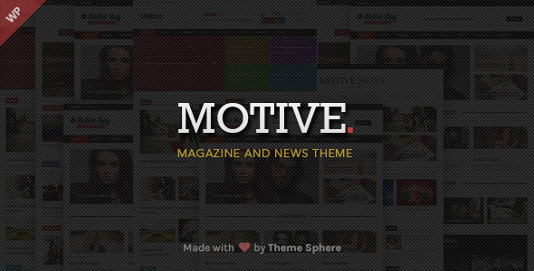 Motive v1.2.6 - Template Majalah Berita WordPress 