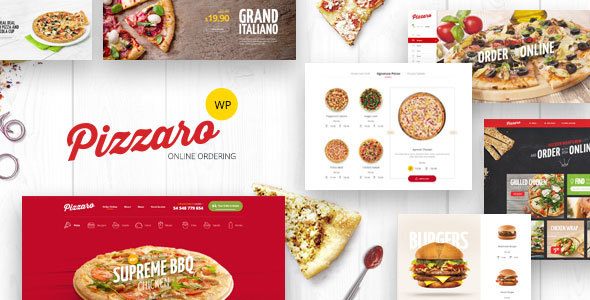 Pizzaro v1.2.5 - Fast Food & Restaurant WooCommerce Theme