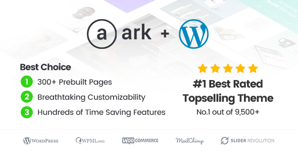 The Ark v1.36.0 - Next Generation WordPress Theme