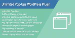 Unlimited Pop-Ups v1.4.5 - WordPress Plugin