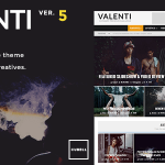Valenti v5.5.2 - WordPress HD Review Magazine News Theme