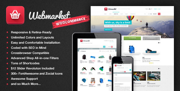 Webmarket v2.5.3 - WP Theme for Advanced Online Shops