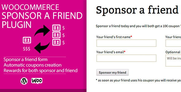 WooCommerce Sponsor a Friend Plugin v2.3.3