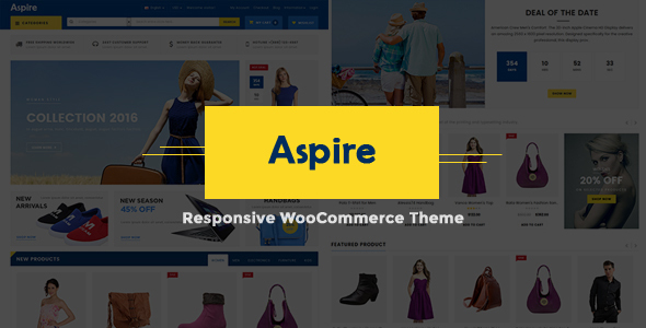 Aspire v1.0 - Electronic Store WooCommerce WordPress Theme