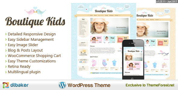 Boutique Kids v1.23.11 - Creative WordPress Theme