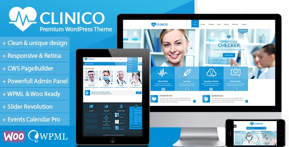 Clinico - Premium Medical and Health Theme Nulled