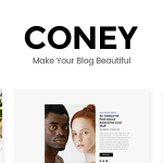 Coney v1.1 - A Trendy Theme for Blogs and Magazines