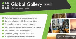 Global Gallery v5.413 - WordPress Responsive Gallery