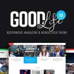 GoodLife v3.2.8 - Responsive Magazine & Newspaper Theme