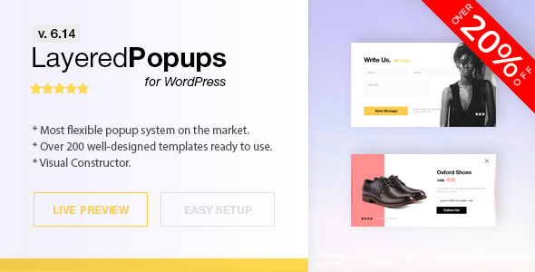 Layered Popups v6.14 - Plugin Popup untuk WordPress 