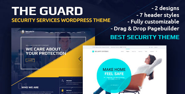The Guard v1.9.1 - Security Company WordPress Theme