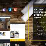 Unc Construction v1.0 - Construction Business, Building Company Template