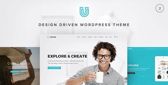 Unicon Design-Driven Multipurpose Theme Nulled