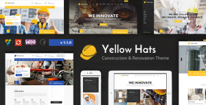 Yellow Hats v1.0.6 - Construction, Building & Renovation Theme