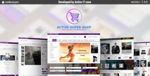 Active Super Shop v1.4.8 - Multi-vendor CMS
