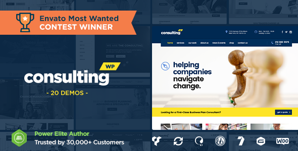 Consulting - Business, Finance WordPress Theme v4.0.1