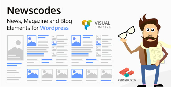 Newscodes v2.1.0 - News, Magazine and Blog Elements for WordPress