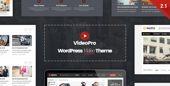 VideoPro v2.3.2.4 – Video WordPress Theme