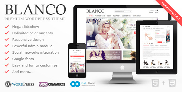Blanco v3.6.2 - Responsive WordPress Woo/E-Commerce Theme