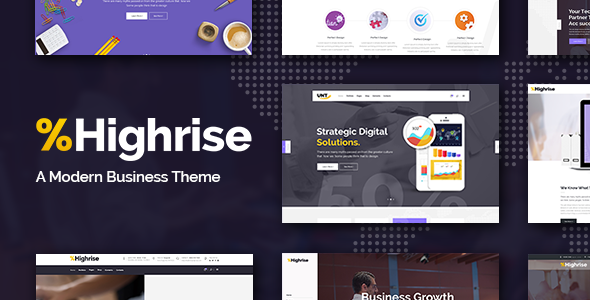 Highrise v1.1.0 - A Theme for Modern Businesses, Corporations, and Consulting Companies