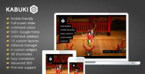 Kabuki v1.3.1 - Luxury Portfolio/Agency WordPress Theme