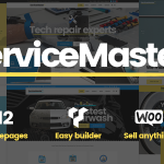 Service Master v1.2 - A Multi-concept Theme for Service Businesses
