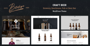 Craft Beer v1.0.4 - Brewery or Pub WordPress Theme