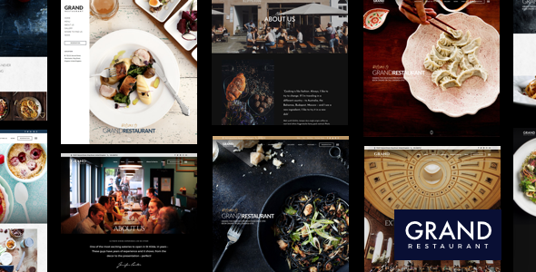 Grand Restaurant - WordPress Theme Nulled
