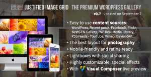 Justified Image Grid v3.7 - Premium WordPress Gallery