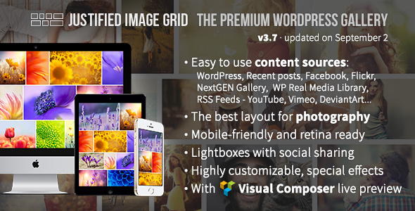 Justified Image Grid v3.7 â€“ Premium WordPress Gallery