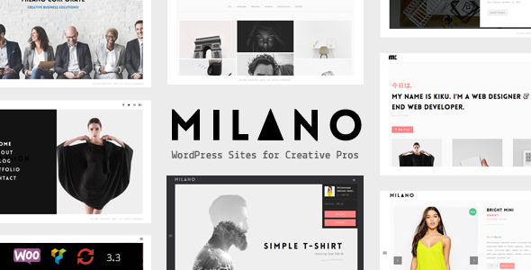 Milano v3.5 - Creative Minimal Portfolio & WooCommerce WordPress Theme