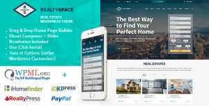 Realtyspace v1.4.10 - Real estate WordPress Theme