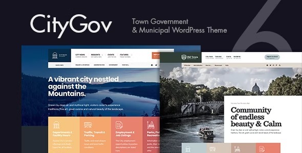 SityGov Nulled City Government & Municipal Portal Free Download